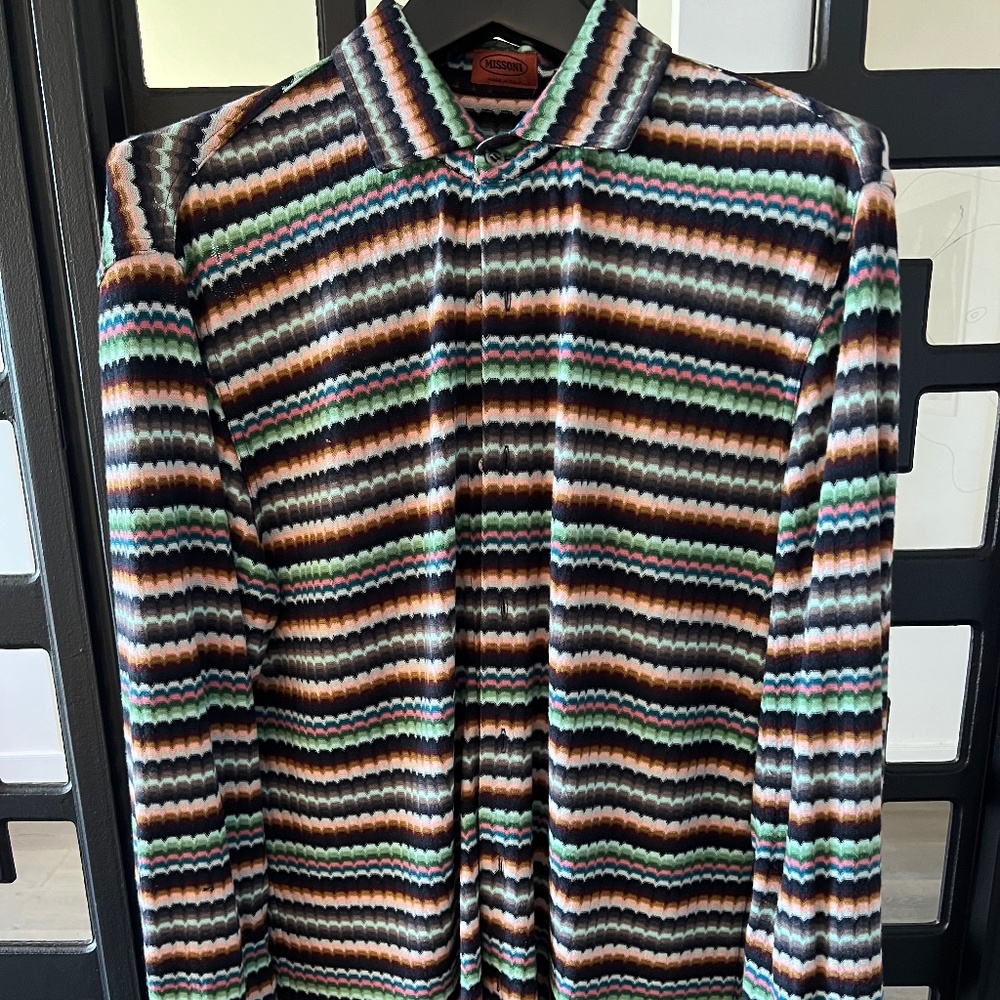 Missoni Italian Knit Shirt